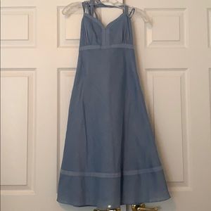 Blue halter dress NWT